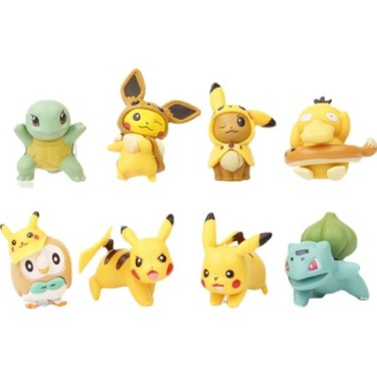 toptan-xml-dropshipping-Pika Pika 8 Adet Mini Figür