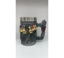 Büyük Boy Game Over Çelik Kupa Kod 8263