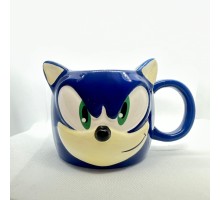 Sonic Tasarımlı Kupa Bardak