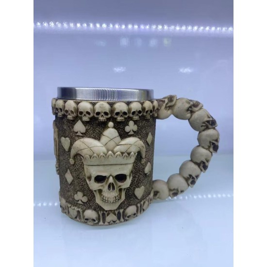 Palyaço Çelik Kupa Bardak Kod 2007