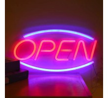 OPEN Yazılı Neon Led Tabela