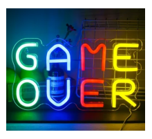 Game Over Yazılı Neon Led MZ-N3