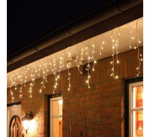 2 M 100 Led 20 Saçak 30 x 50 x 70 Cm Çakarlı IP65 Dış Mekan Led Aydınlatma Süsü