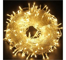 10M 100 Led Boncuk Lamba Gün Işığı Şeffaf Kablo MZ-18-2