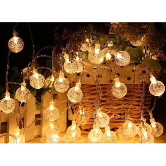 toptan-xml-dropshipping-3M 20 Led Kristal Top Gün Işığı Pilli 2 Kademeli MZ-307