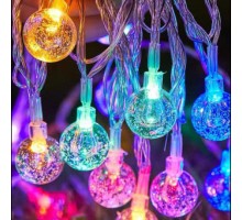 3 M 20 Led Kristal Top RGB Pilli MZ-308