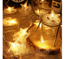 3 M 20 Led 2 Kademeli Ay-Yıldız Pilli Led Işık 306