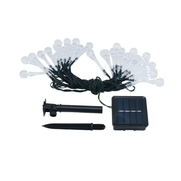 toptan-xml-dropshipping-7 M 50 Led Damla 8 Fonksiyonlu Solar Panelli Gün Işığı