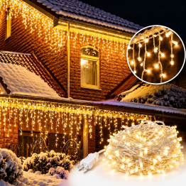 3m 100 Led 20 Saçak 30*50*70cm Çakarlı IP65 Su Geçirmez Dış Mekan