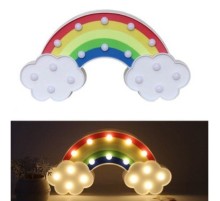 Led Işıklı Gökkuşağı Gece Lambası