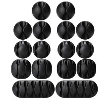 Yapışkanlı Kablo Sabitleyici Düzenleyici 16 lı Paket