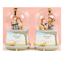 Sonbahar Sevgili Kar Küresi Büyük Boy