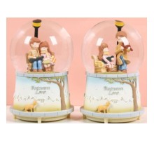 Sonbahar Sevgili Kar Küresi Büyük Boy