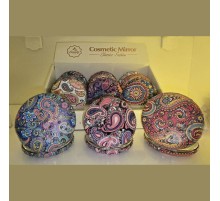 12'li Büyüteçli YUVARLAK Cep Aynası MZ-114