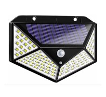 Solar Hareket Sensörlü Duvar Lambası 100 Led MZ-303
