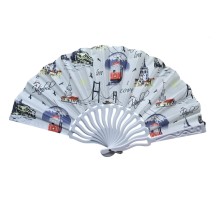 Plastik Kumaş Yelpaze 12 li İstanbul