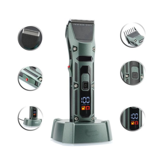 toptan-xml-dropshipping-Profesyonel Şarjlı Saç Sakal Traş Makinesi V-696