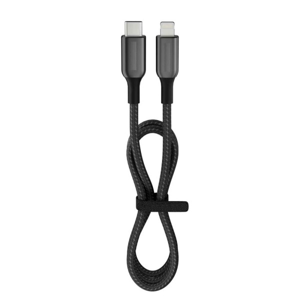 toptan-xml-dropshipping-27 Watt 3A Usb-C To Lighning 2M Hızlı Şarj Kablosu Siyah FC42