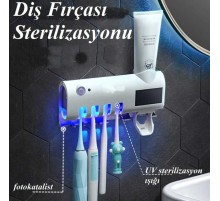 Diş Fırçası Sterilizatörü - Diş Macunu Tutucu FV568