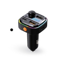 3.1A FM Transmitter Müzik Oynatıcı Kablosuz Bağlantı + Araç Şarjı RGB Type-C AFT13