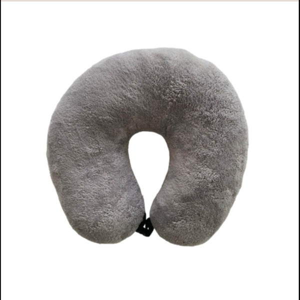 Gri Seyahat Boyun Yastığı Comfort Ortopedik Seyahat Yastığı
