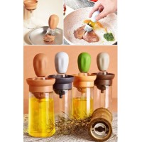 Silikon Hazneli Sos Yumurta & Fırçalı Yağdanlık