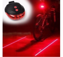 Güvenli Lazer Şeritli Bisiklet Arka Stop Lambası