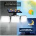 toptan-xml-dropshipping-Kumandalı Solar Güneş Enerjili 122 Ledli Hareket Sensörlü Bahçe Aydınlatma Sokak Lambası
