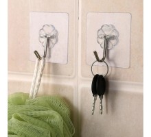 Kendinden Yapışkanlı Şeffaf Askı 5 Li Set