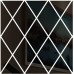 toptan-xml-dropshipping-Yapışkanlı Dekoratif Akrilik Ayna Siyah ( 17 Parça )