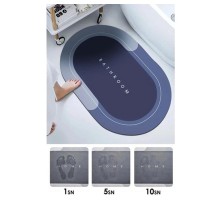 Süper Su Emici Kaymaz Tabanlı Banyo Paspası ( 80*50 )cm