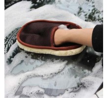 Yünlü Hassas Araba Yıkama ve Temizlik Eldiveni