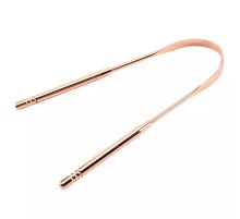 Hijyenik Dil Kazıyıcı Temizleme Dil Sıyırıcı Dil Temizleyici Bakır Hilal