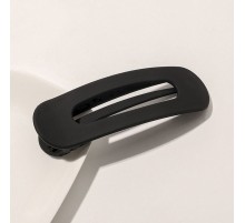 Büyük Boy Klipsli Bayan Saç Tokası Siyah Renk