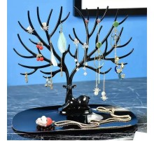 Siyah Geyik Tasarımlı Takı Mücevher Standı