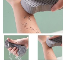 Banyo Fırçası Yüksek Yoğunluklu İyi Sürtünme Etkisi Banyo Için Hafif Ölü Cilt Sökücü Sünger