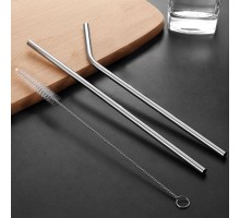 3 Parça Paslanmaz Çelik Pipet Seti