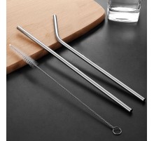 3 Parça Paslanmaz Çelik Pipet Seti