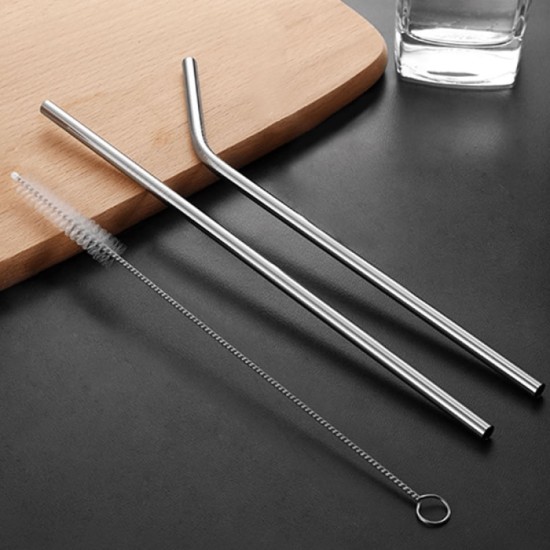 toptan-xml-dropshipping-3 Parça Paslanmaz Çelik Pipet Seti