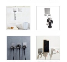 Çok Amaçlı Paslanmaz Çelik Askı – Kendinden Yapışkanlı Tutucu
