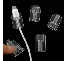 Şeffaf Silikon Kablo Koruyucu 1 Adet