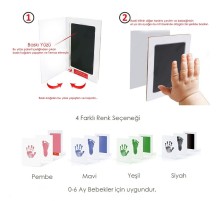 Bebek El Ve Ayak Izi Anı Baskı Seti