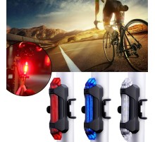 Fonksyonlu Bisiklet Arka Stop Uyarı İkaz Işığı Şarjlı 4 Modlu Lamba
