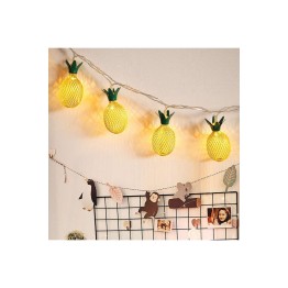 Dekoratif 3D Ananas Ampüllü Led Aydınlatma 10 Ledli