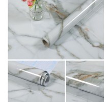 Yapışkanlı Kaplama Kağıdı Mermer Desenli Büyük Boy 5 Metre