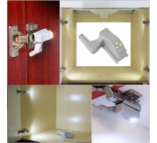 Gardrop Dolap İçi Led Aydınlatıcı Menteşe Işığı