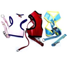 Zilli Yavru Köpek Göğüs Tasması ve Gezdirme Kayışı