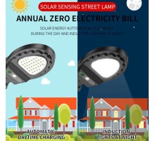 38 Ledli Sokak Lambası Şeklinde Solar Bahçe Lambası