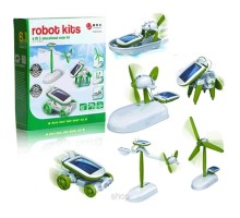 Güneş Enerjili Robot Oluşturma Seti (6 in 1)
