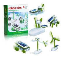 Güneş Enerjili Robot Oluşturma Seti (6 in 1)